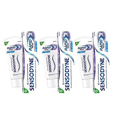 Sensodyne Rapid Relief Original Triple Bundle