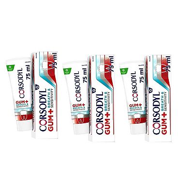 Corsodyl Sensitivity Triple Bundle