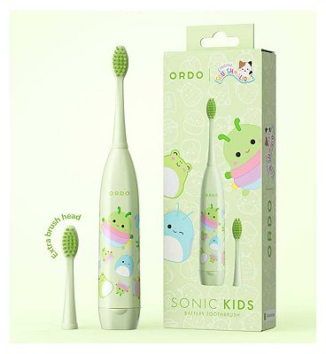 Ordo Sonic Kids Battery Toothbrush Squishmallows Rutabaga