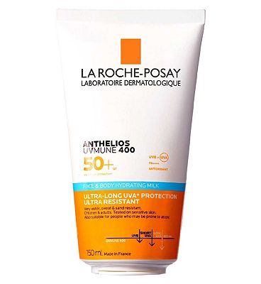 La Roche-Posay Anthelios UVMUNE 400 Face & Body Hydrating Milk SPF50+150ml