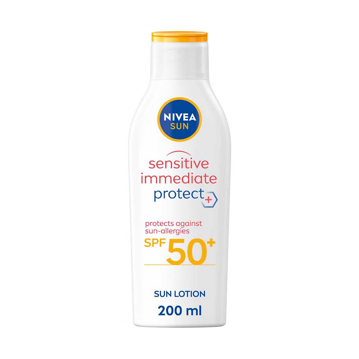 Nivea Sun Sensitive Allergy Protect Cream Lotion Spf50+200 Ml, 200Ml