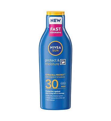 NIVEA SUN Protect & Moisture Sun Cream Lotion SPF30 200ml (3)