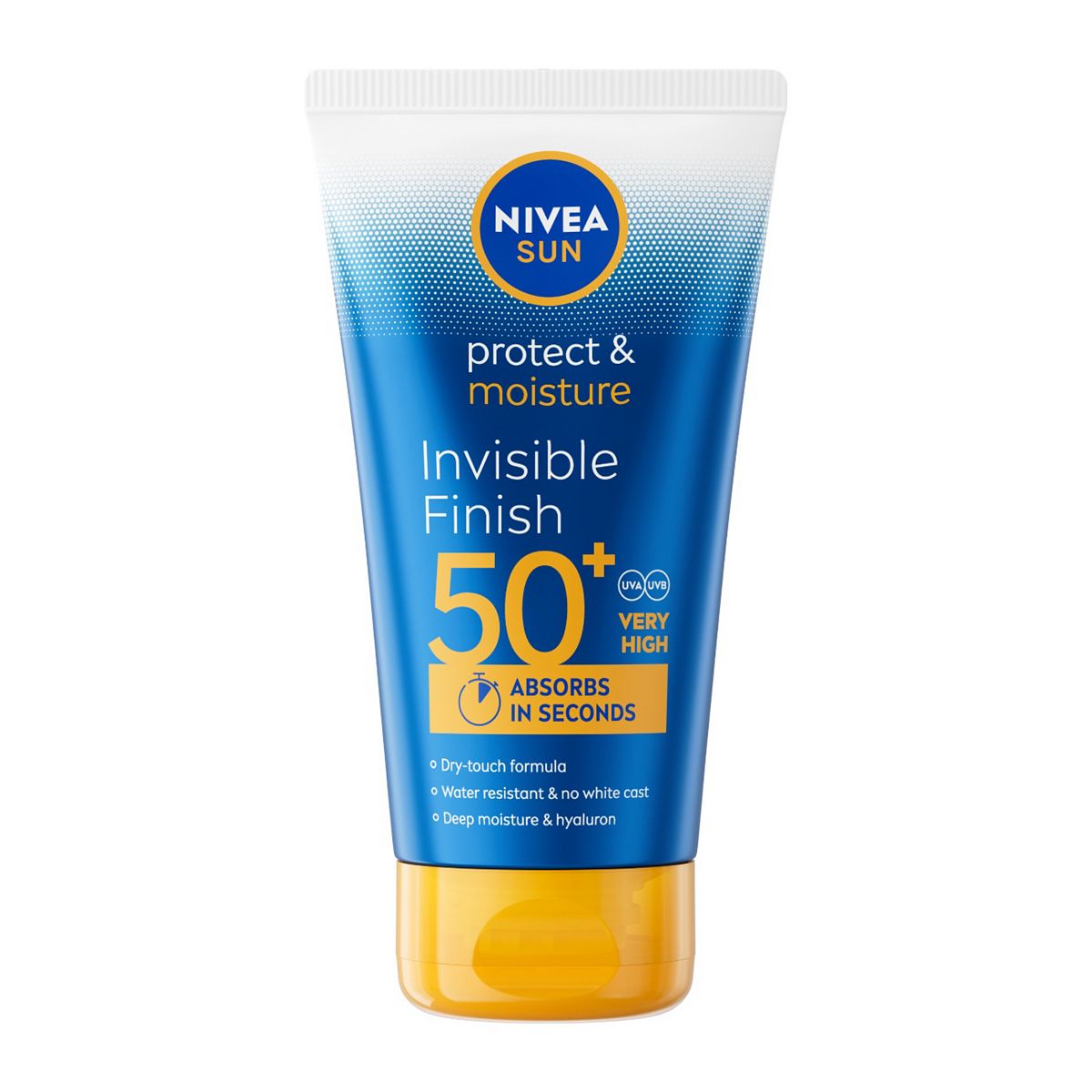 Nivea Sun Protect & Moisture Invisible Finish Cream Lotion Spf50+ 150ml