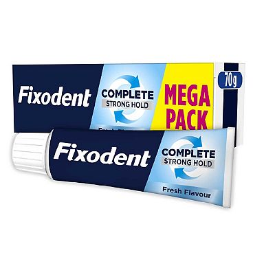 Fixodent Complete Fresh Denture Adhesive Cream 70g