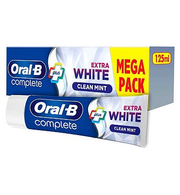 Oral-B Plus Complete Extra White Toothpaste 125ml