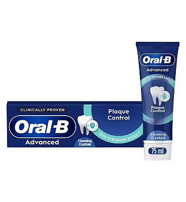 Oral-B Advanced Plaque Control Cleaning Crystals Toothpaste 75ml