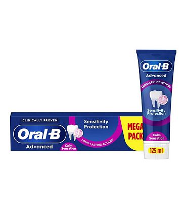 Oral-B Advanced Sensitivity Protection Calm Sensation Toothpaste 125ml