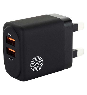 Our Pure Planet Harry Kane 24W Dual USB A UK Wall Charger