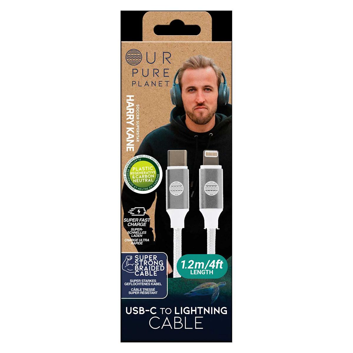 Our Pure Planet Usb-C To Lightning Cable 1.2M/4Ft