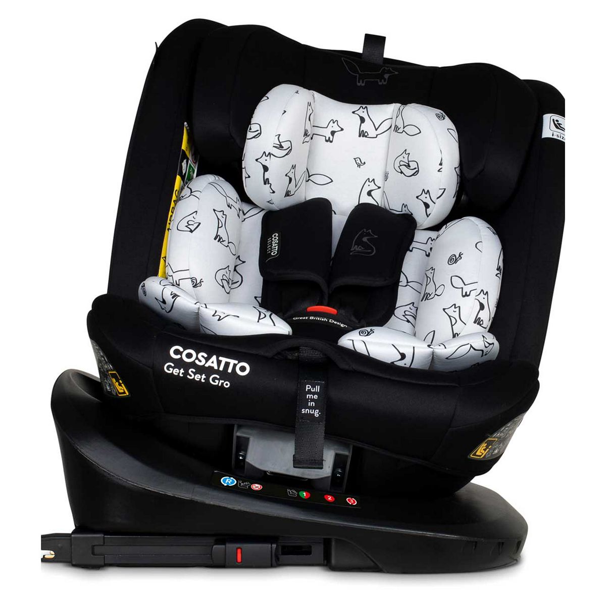 Cosatto Get Set Gro I-Size 360 Car Seat Foxed