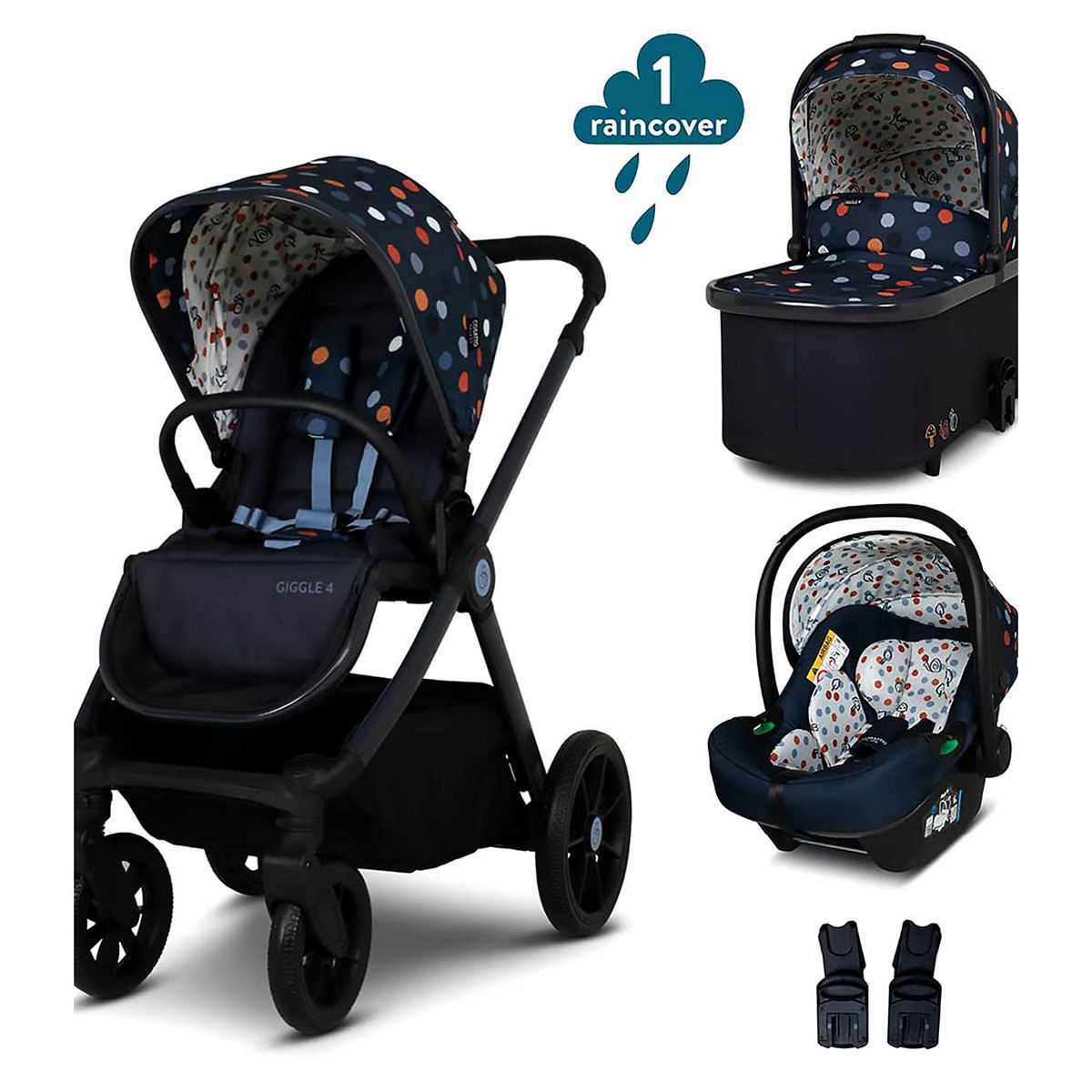 Cosatto Giggle 4 Car Seat Bundle Spot On