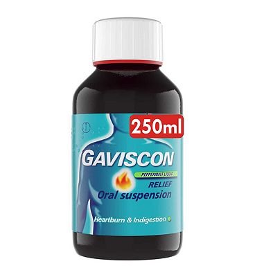 Gaviscon Peppermint Liquid Relief Oral Suspension - 250ml