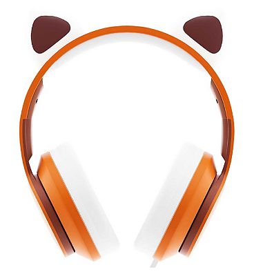 Juice Animal Headphones Wired Type C Connection Red Panda