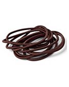 Boots Thin Ponybands Brown 10s