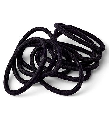 Boots Thick Ponybands Black 10s