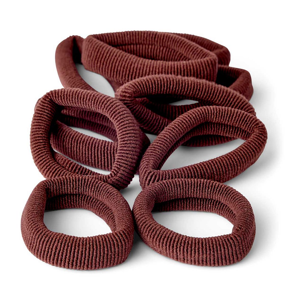   Textured Hair Pony Band Brown 10S Multicolor