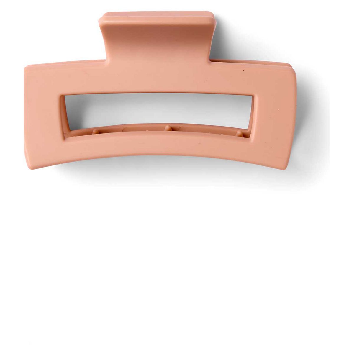   Rectangle Jaw Clip Nude 1S Multicolor