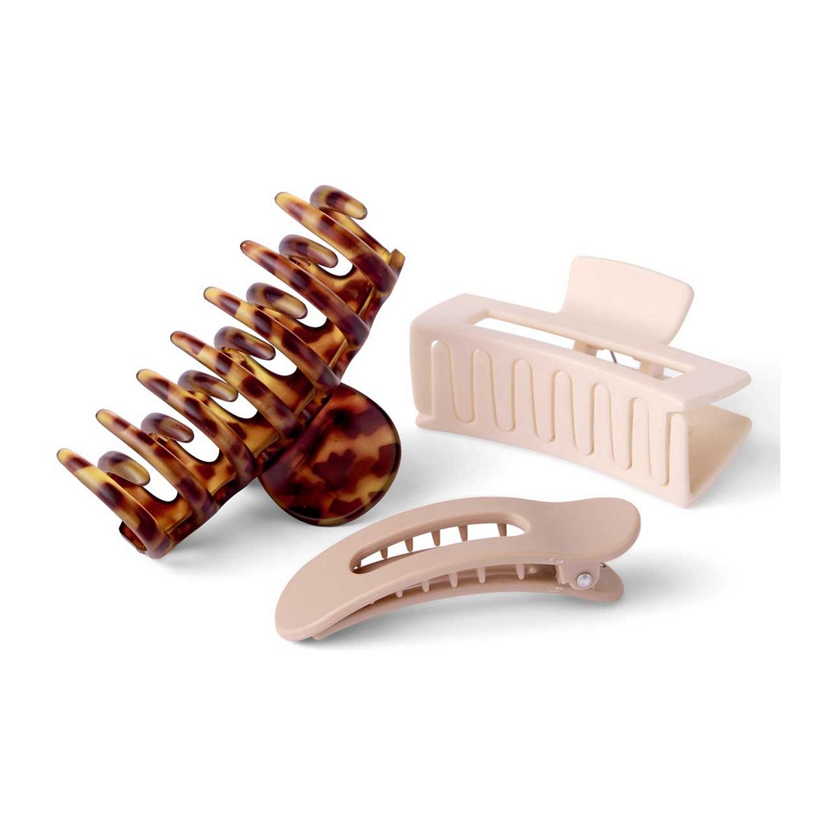   Multi Jaw Claw 3Pcs Multicolor