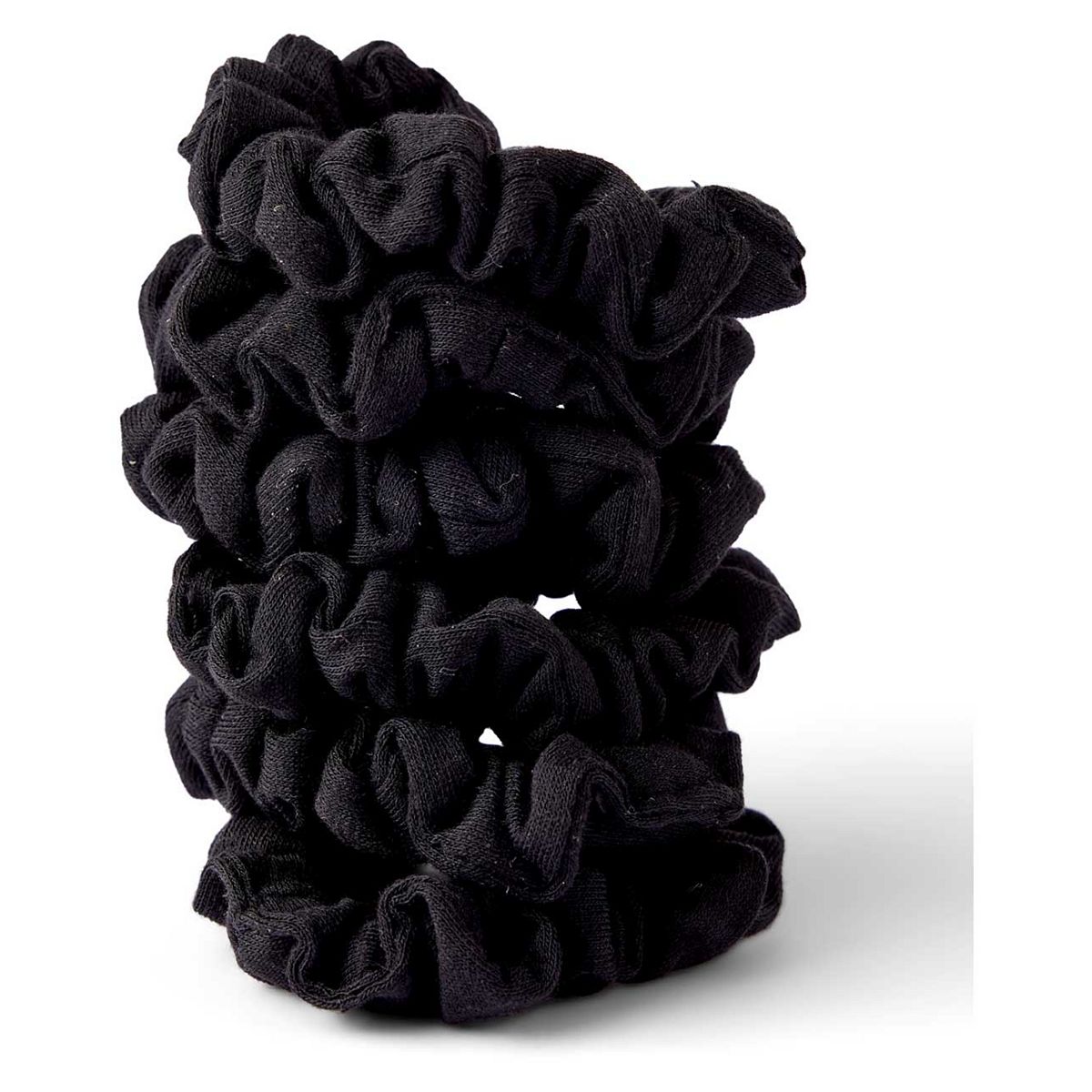   Soft Grip Scrunchies Black Multicolor