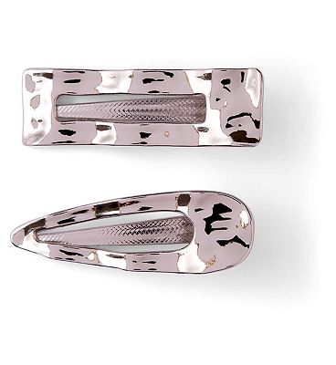 Boots Hair Clip Silver colour 2s