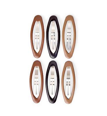 Boots Hair Snap Clip 6pk