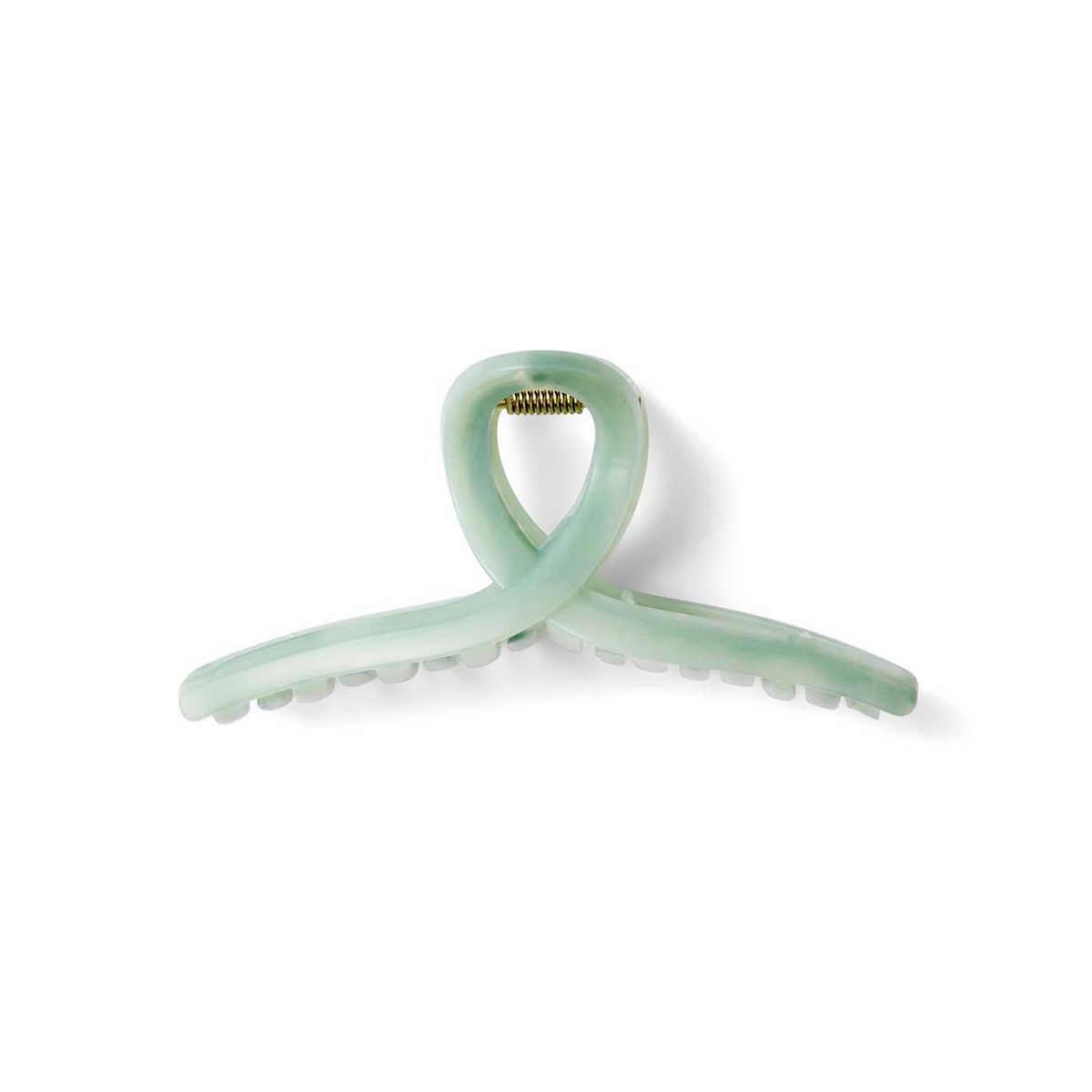   Green Jaw Clip Multicolor