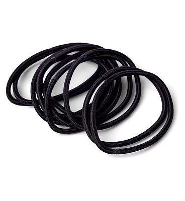 Boots Thin Ponybands Black 10s