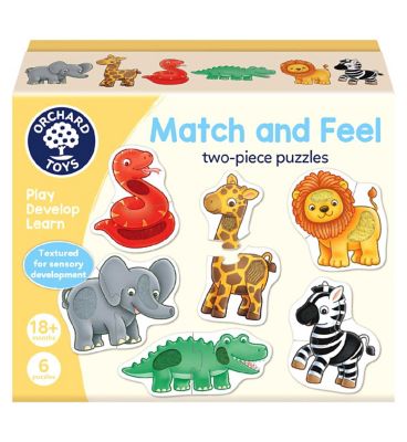Orchard Toys Match and Feel Puzzles Boots