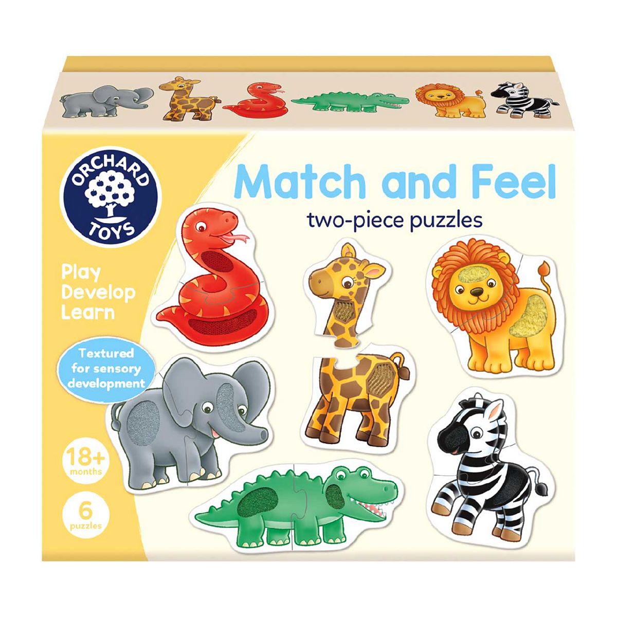 Orchard Toys Match And Feel Puzzles