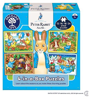 Orchard Toys Peter Rabbit 4 in a Box Puzzle