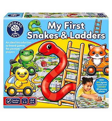 Orchard Toys My First Snakes and Ladders Game