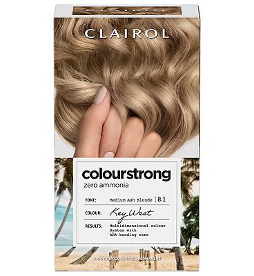 Clairol Colour Strong Permanent Hair Dye - 5.1 Medium Ash Blonde 199ml
