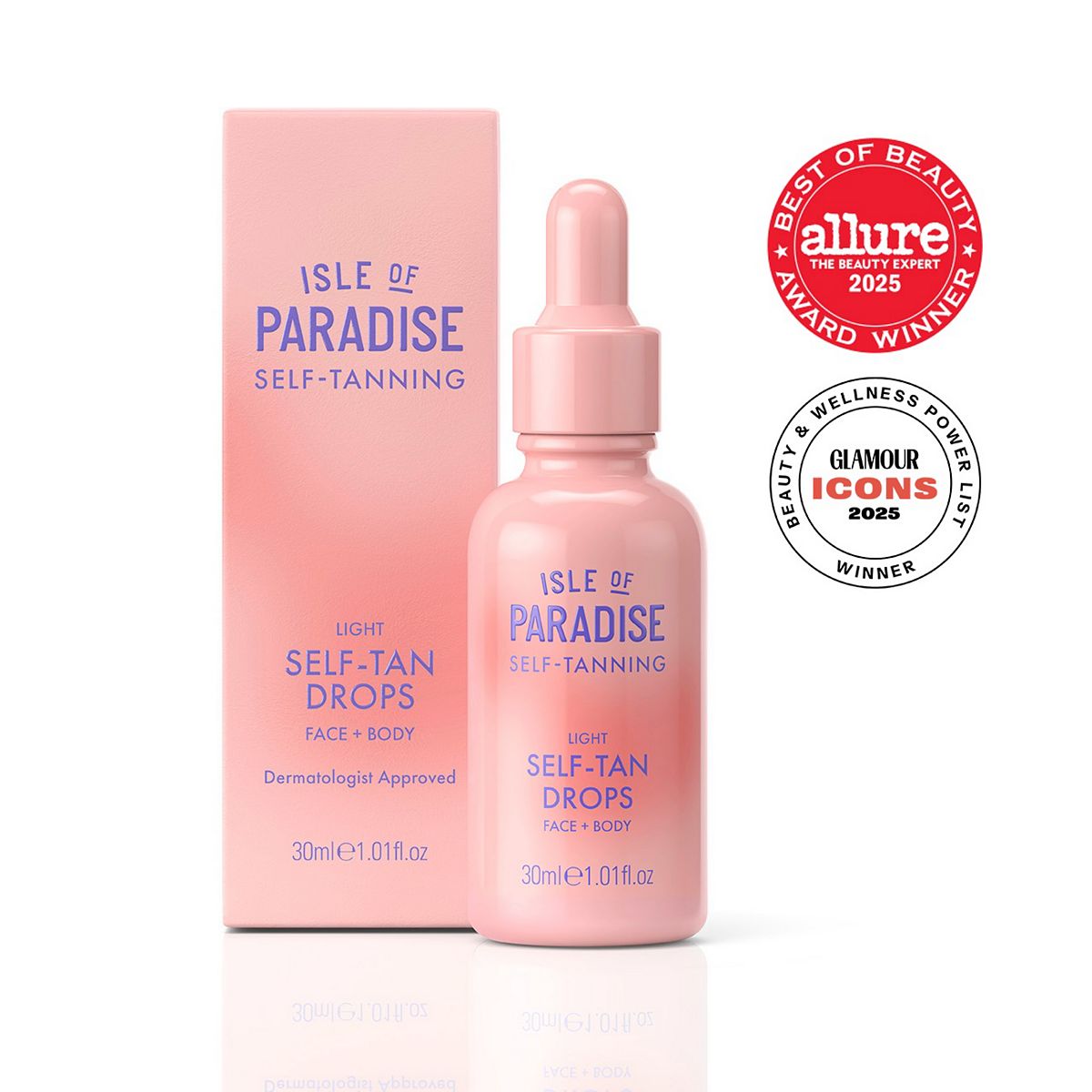 Isle Of Paradise Self Tan Drops Light 30ml