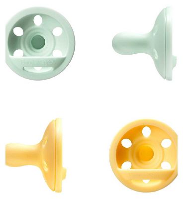 Tommee Tippee Breast-like Soother, Lightweight, One-piece Silicone Design, 0-6m