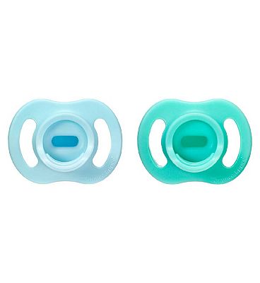 Tommee Tippee Silicone ultra light stayput soother 0-6m 2s