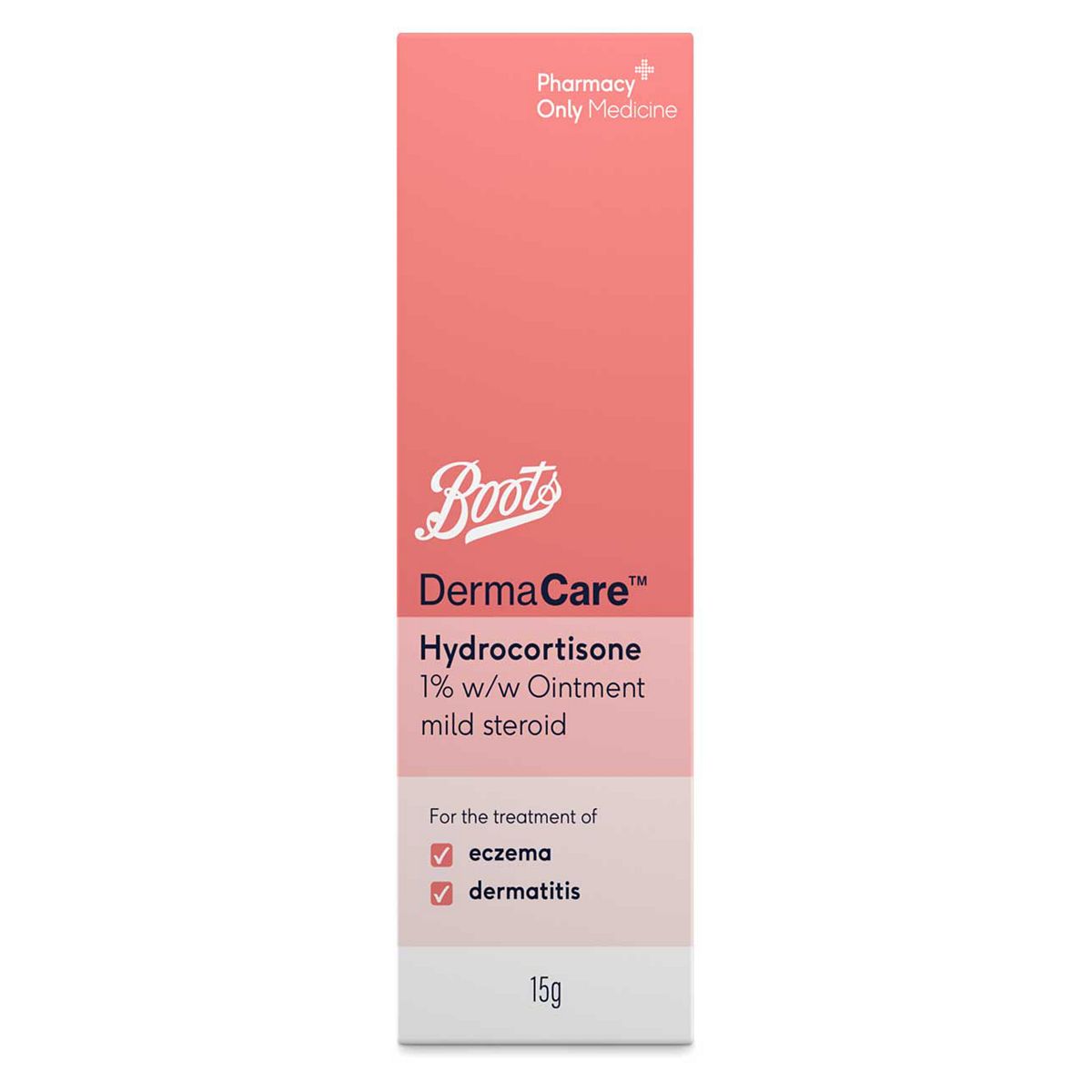 Boots Dermacare Hydrocortisone 1% W/w Ointment 15G