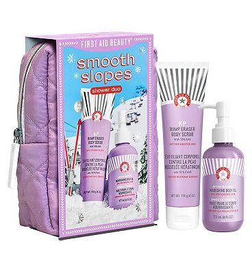 First Aid Beauty Smooth Slopes Shower Duo