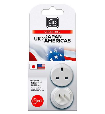 Go Travel UK-Japan/USA Adaptor