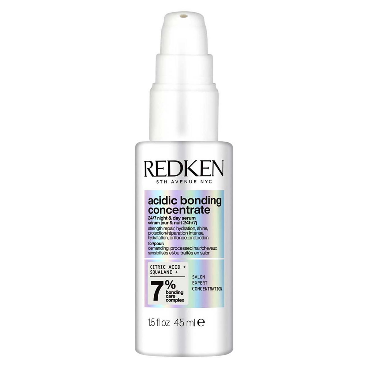Redken Acidic Bonding Concentrate Hair Serum - Bond Repair - Damaged Hair - 45ml