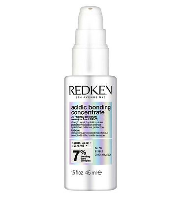 Redken Acidic Bonding Concentrate 24/7 Night and Day Hair Serum, Bond Repair for Damaged Hair 45ml