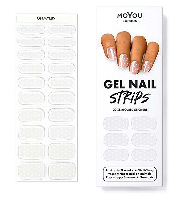 MoYou London Gel Nail Strip Heart To Get