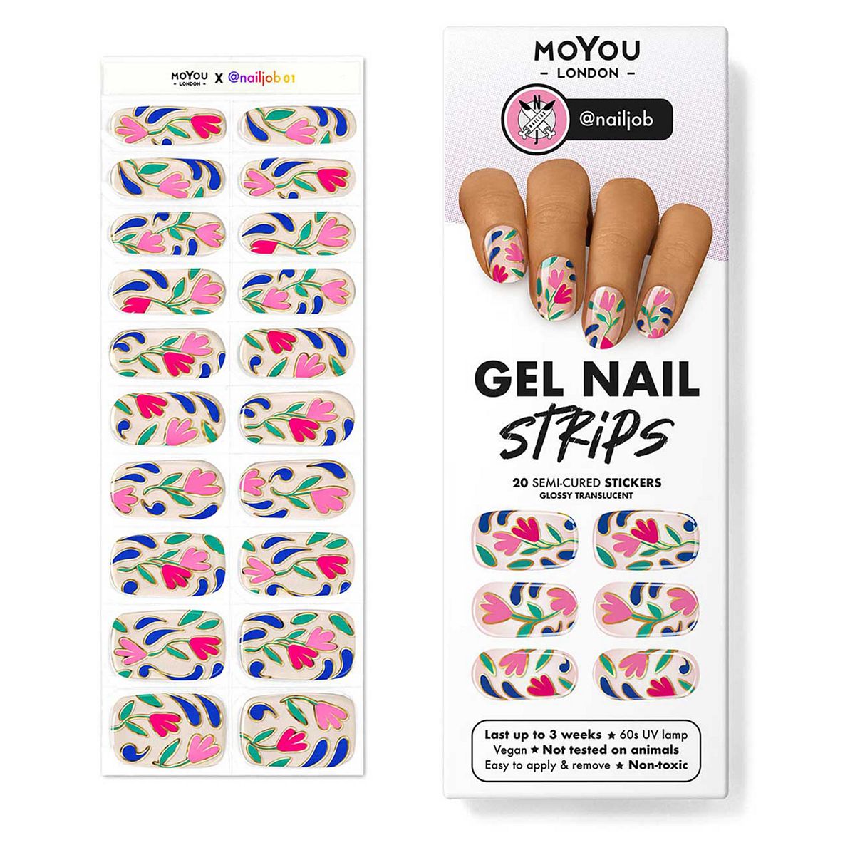 MoYou London Gel Nail Strip Job 01