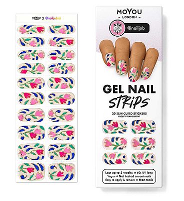 MoYou London Gel Nail Strip Nail Job 01