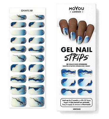 MoYou London Gel Nail Strip Kintsugi