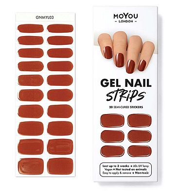 MoYou London Gel Nail Strip Cinnamon Bun