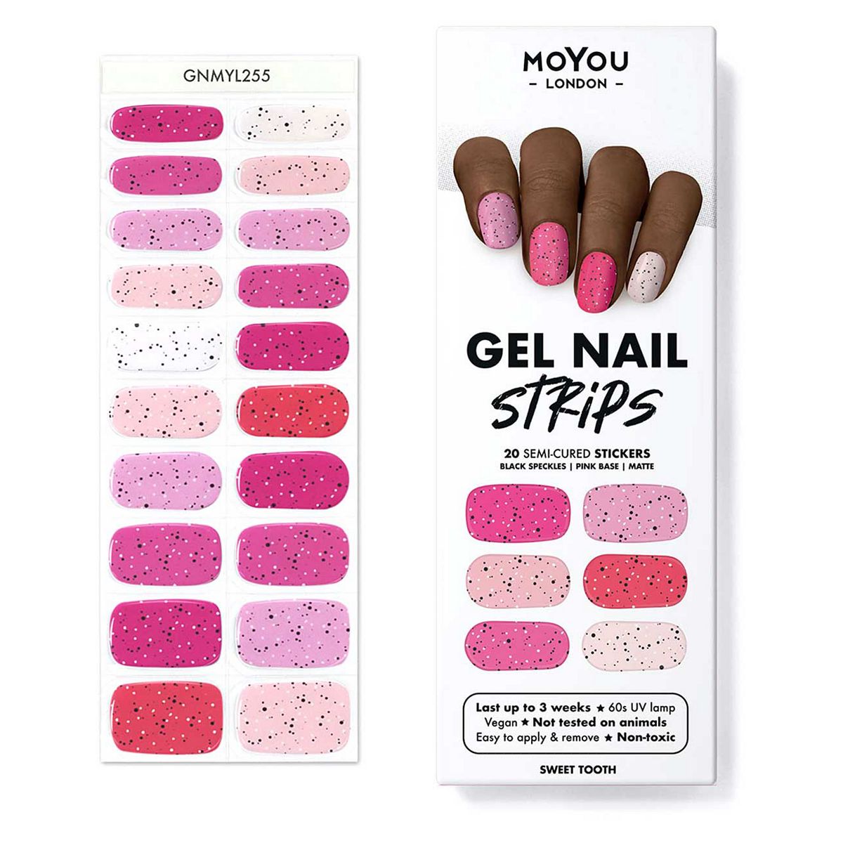 MoYou London Gel Nail Strip Sweet Tooth