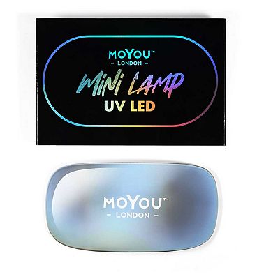 MoYou London Portable 36w LED UV Nail Lamp Silver