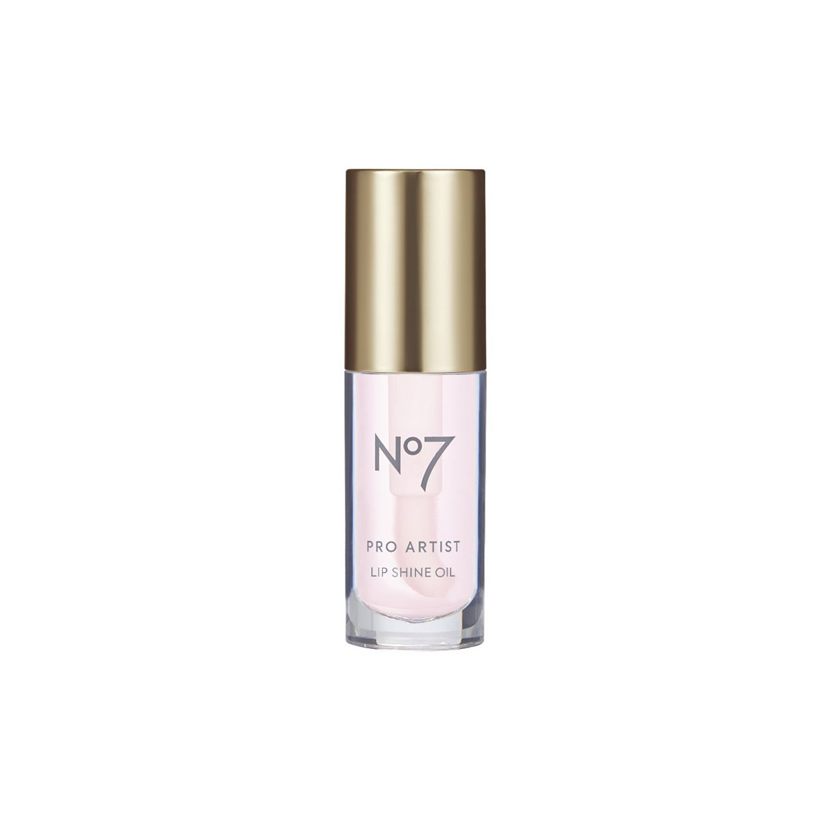 No7 Pro Artist Lip Shine Oil in Clear Glaze, 6ml