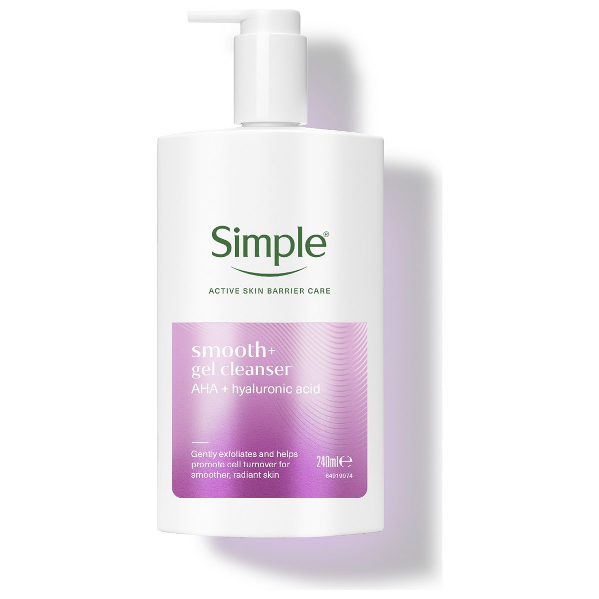 Simple Smoothing Gel Cleanser For Sensitive Skin 240ml