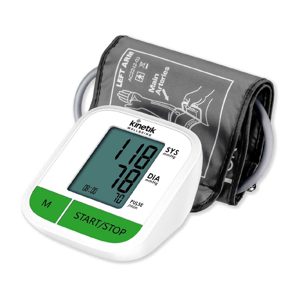 Kinetik Wellbeing Automatic Blood Pressure Monitor Wbp1